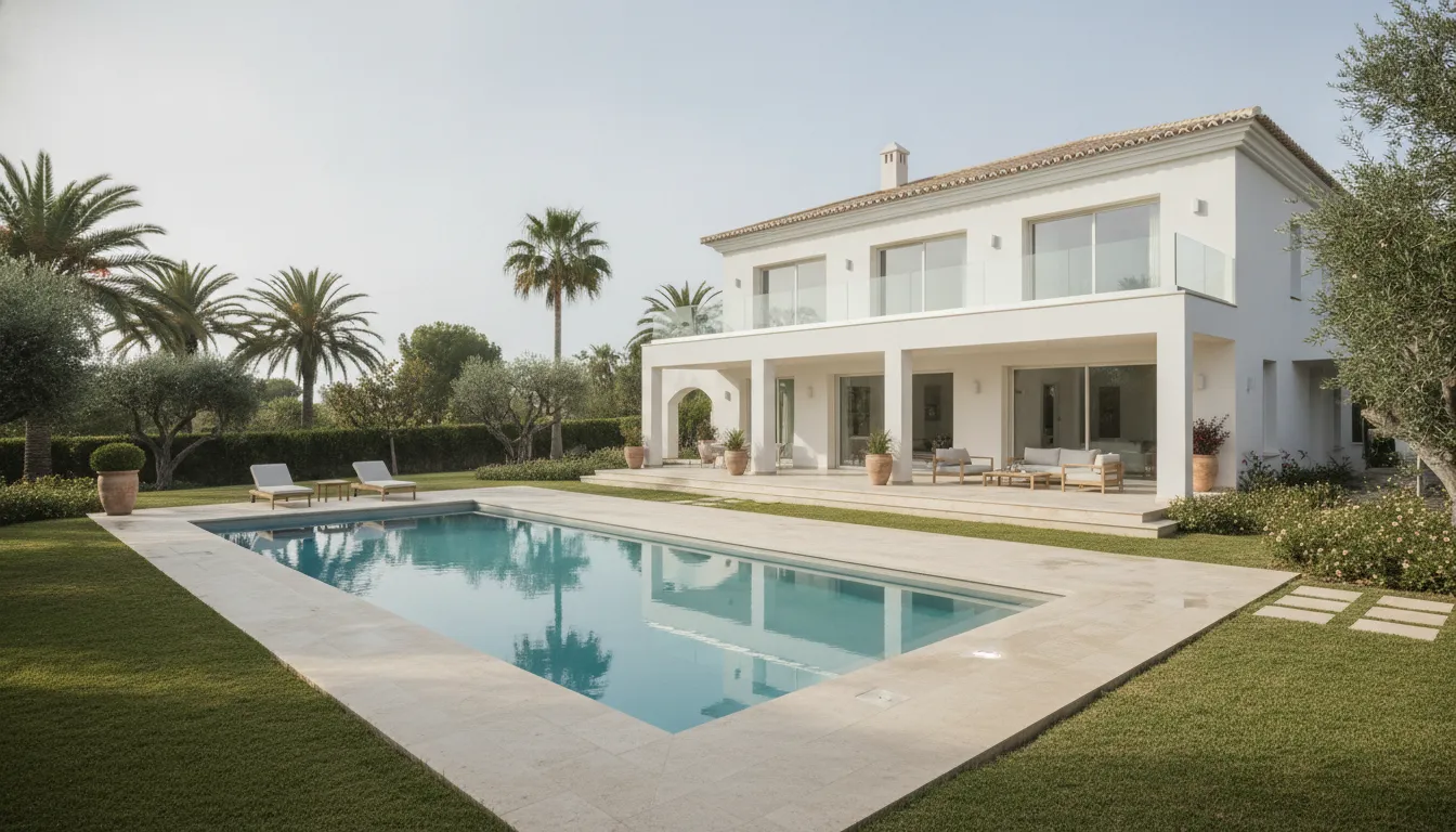 Complete villa exterior maintenance on the Costa del Sol