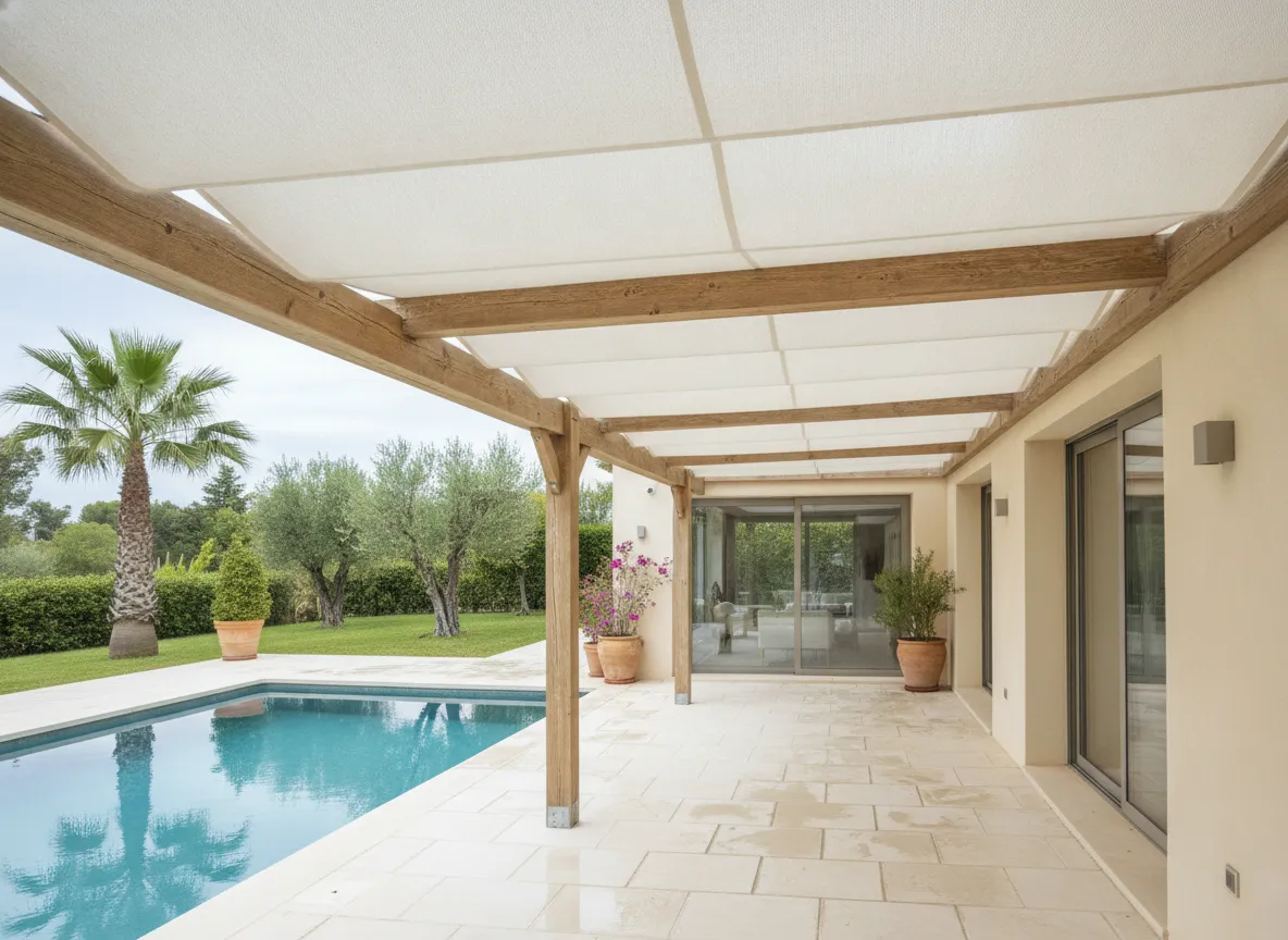 Pergola & awning cleaning on the Costa del Sol