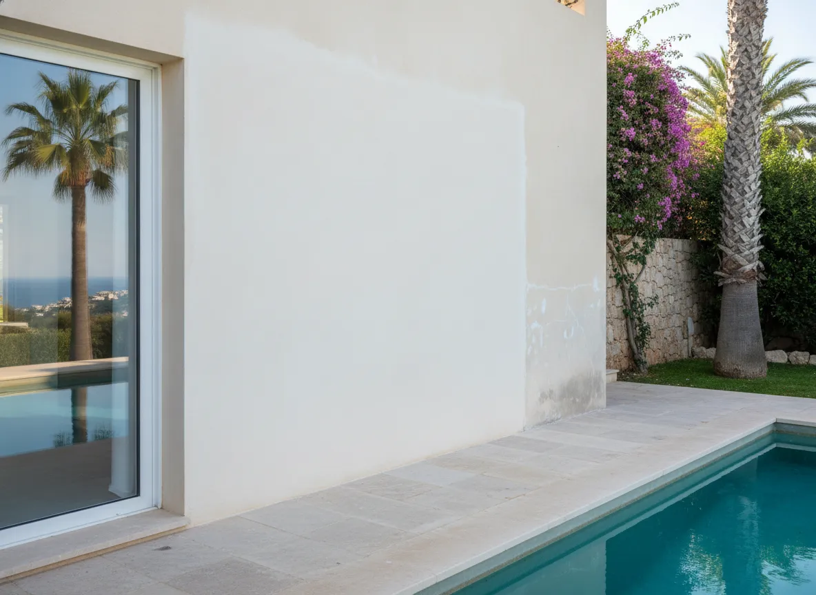 Facade and render repair on the Costa del Sol