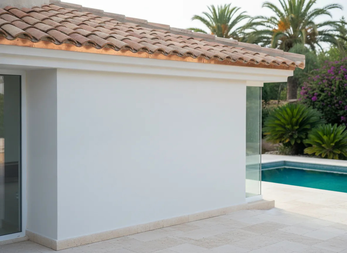 Facade and roof repair on the Costa del Sol