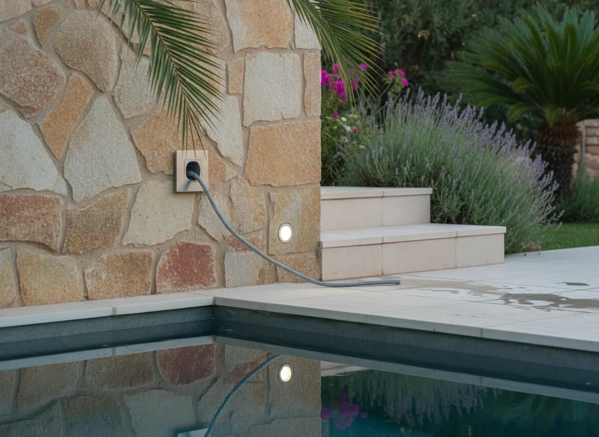 Outdoor lighting on the Costa del Sol