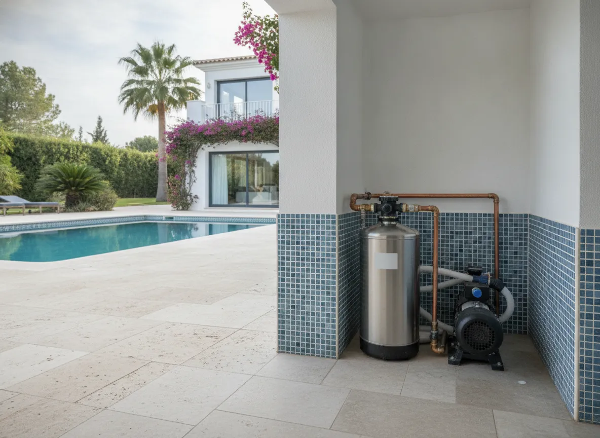 Pool equipment repair on the Costa del Sol