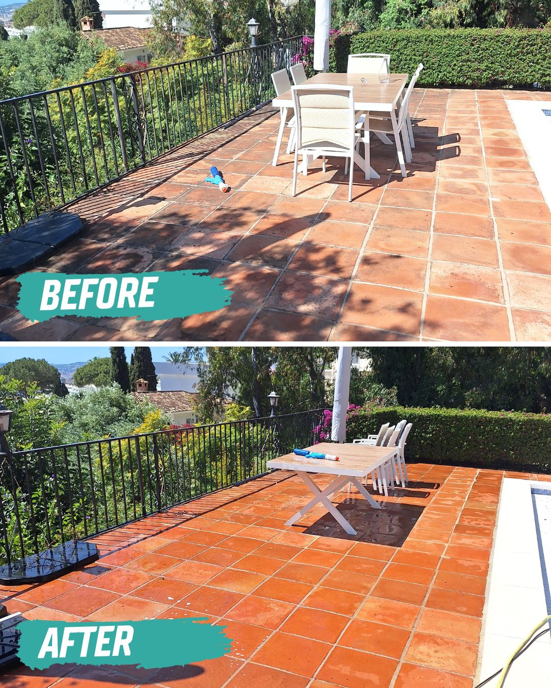 Restoring Slippery Tiles and Dirty Facades in Benalmadena