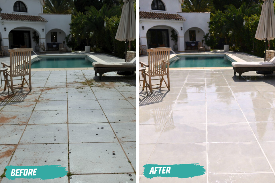 A New Beginning for a Villa Pool Deck in Mijas