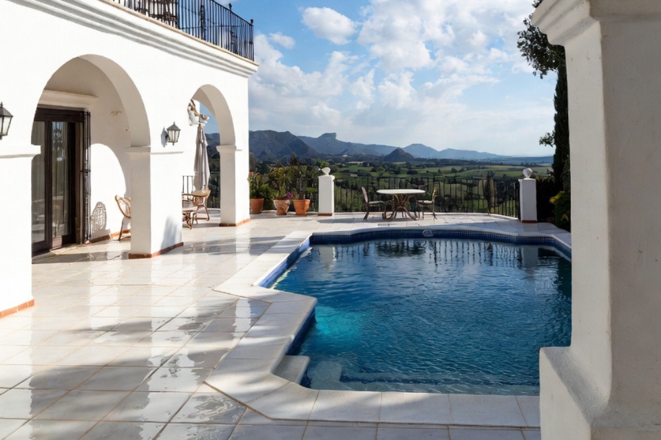 Dull Pool Deck Transformed in Benalmadena